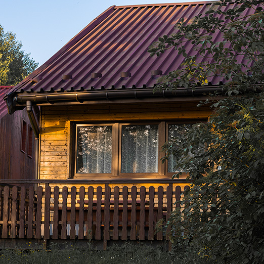 domki w ośrodku wypoczynkowym Bieszczady