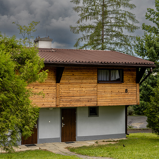 domki w ośrodku wypoczynkowym Bieszczady